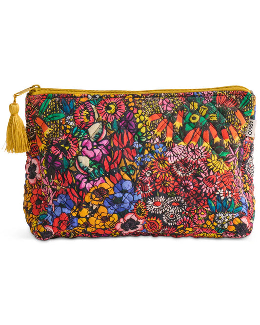 Margaret Preston Quilted Cotton Bathroom Bag . Paradise