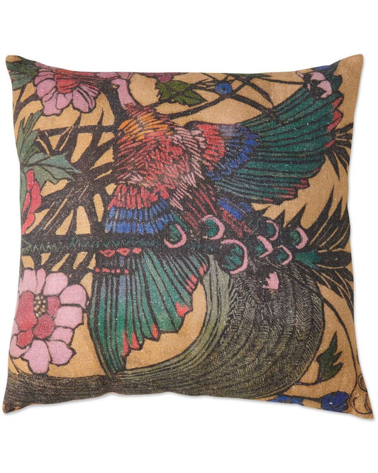 Margaret Preston Upholstery Cushion . Bird of Paradise