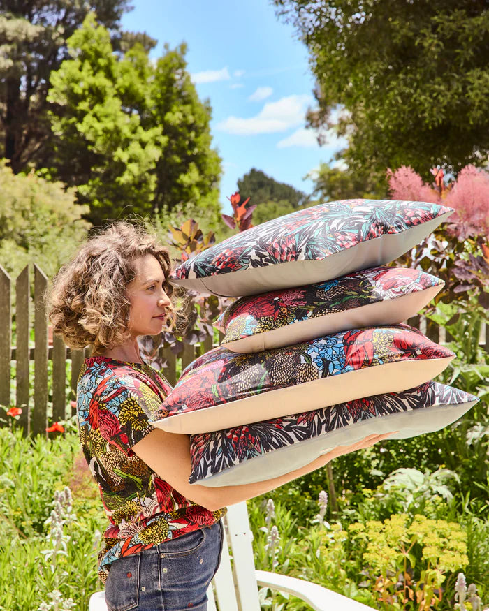 Margaret Preston Outdoor Cushion .  Bush Natives