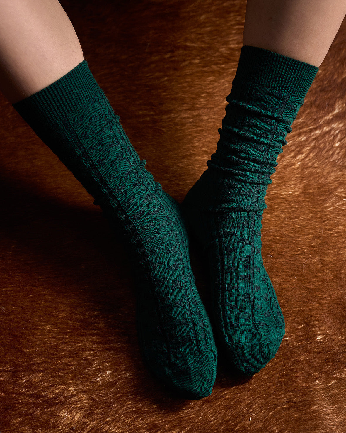 Merino Wool Socks . Industry . Green