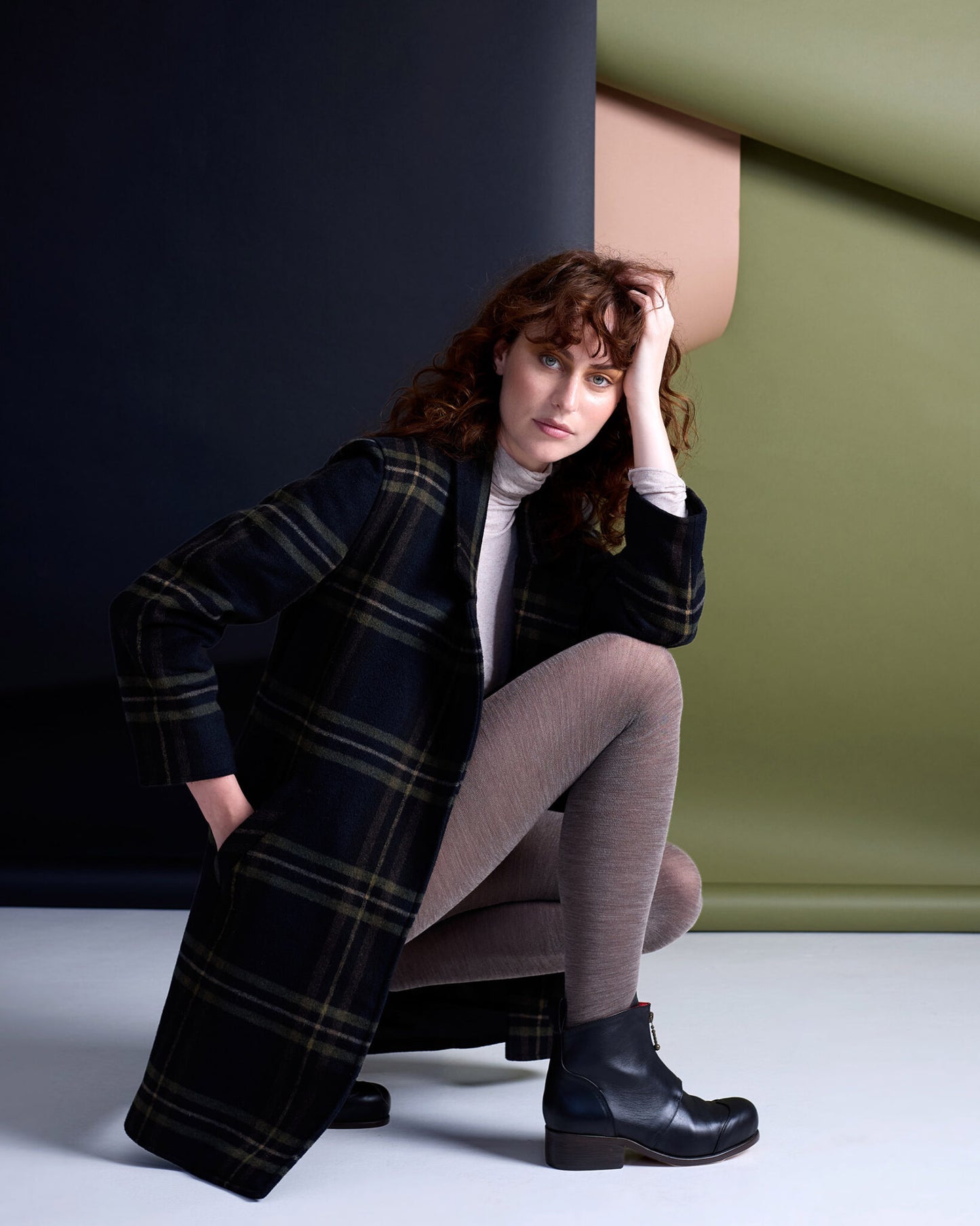 Merino Wool Tights . Luxe . Fawn