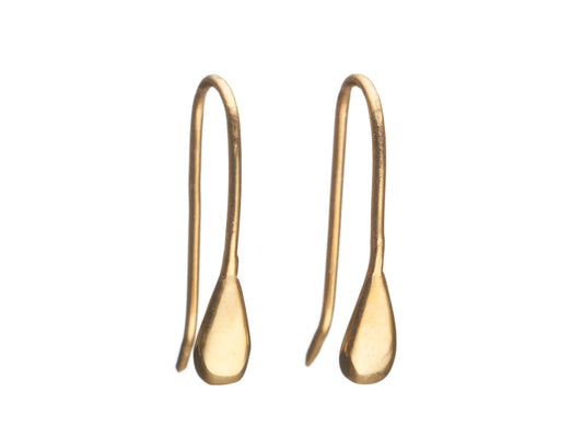 Earrings . Mini Teardrop Gold