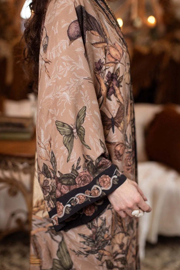 Opera Duster Kimono Robe . Momento .