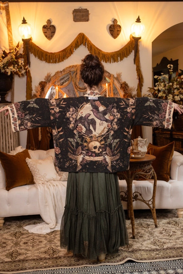 Cropped Kimono . Momento .