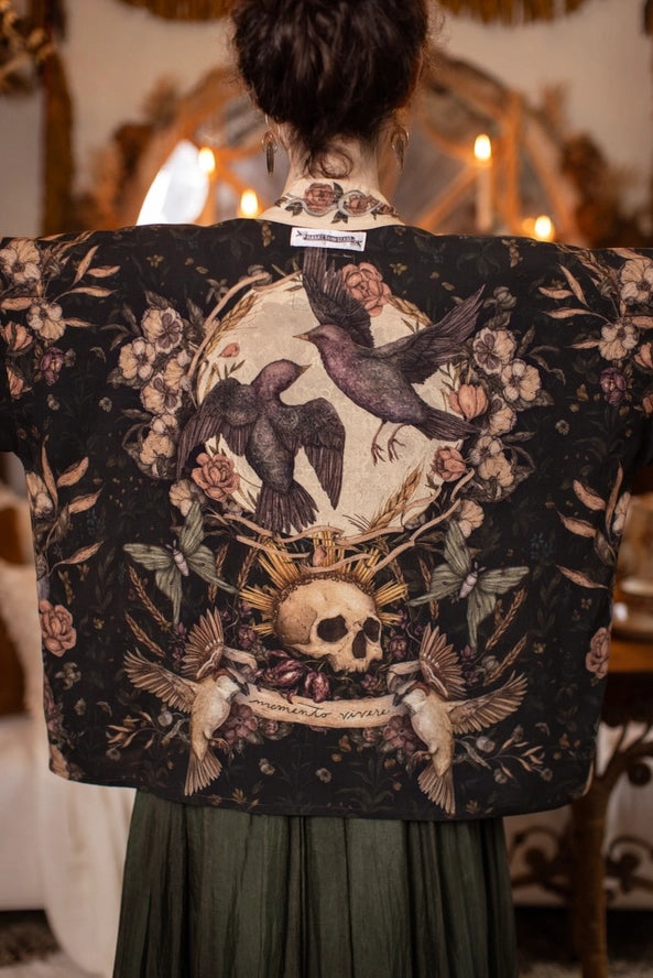 Cropped Kimono . Momento .