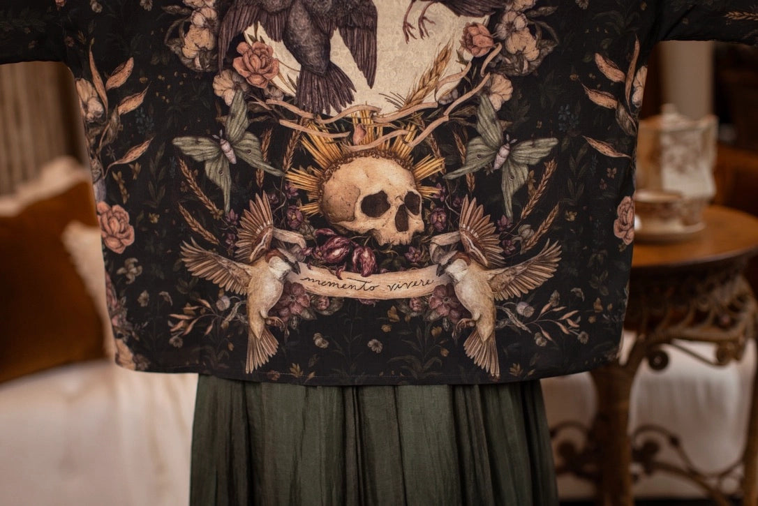 Cropped Kimono . Momento .