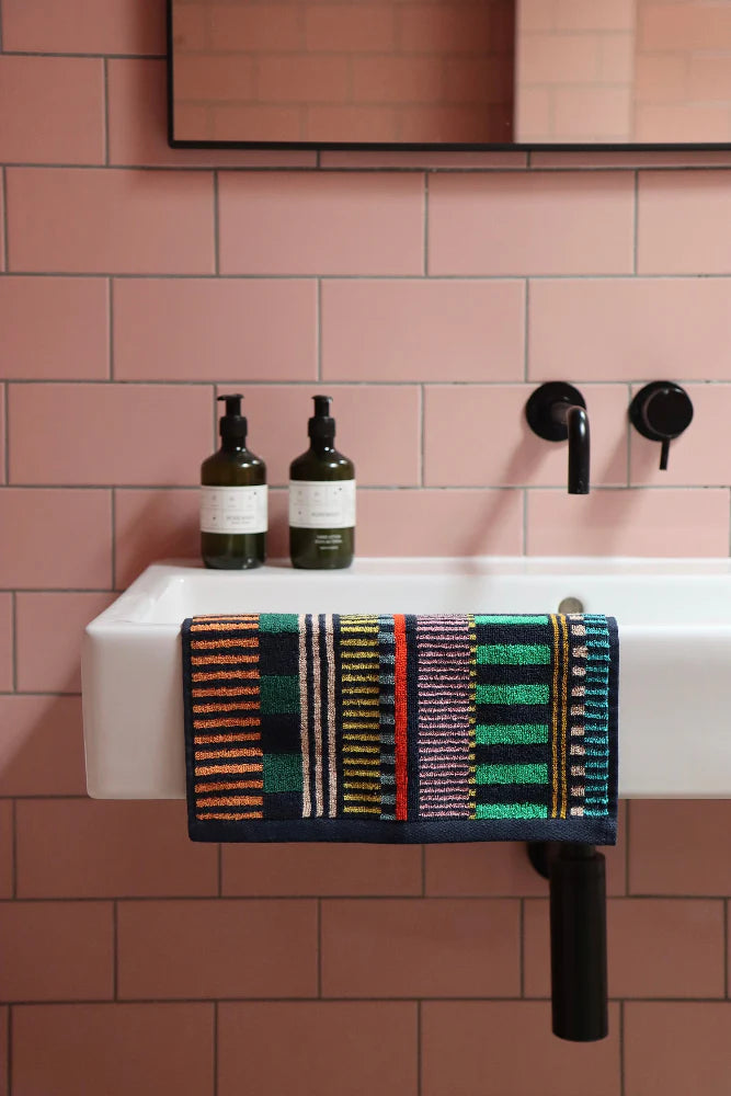 Multi-Stripe Face Cloth