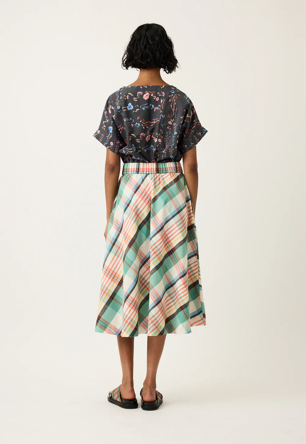 Wave Skirt . Summer Check