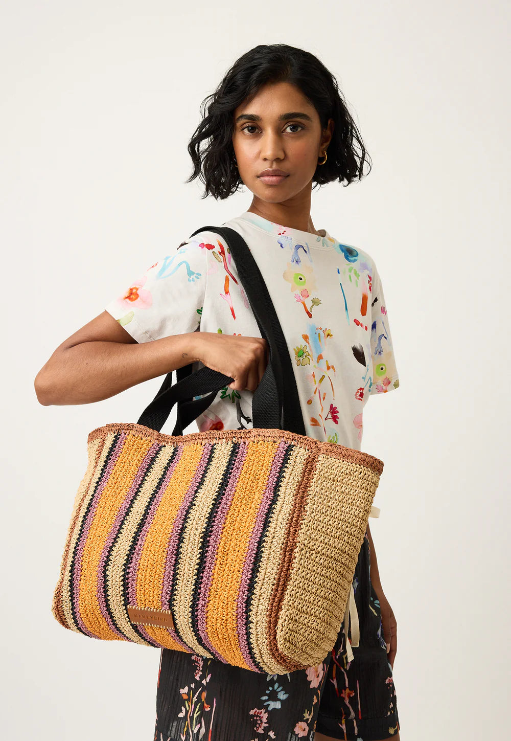 Bande Tote . Market Stripe