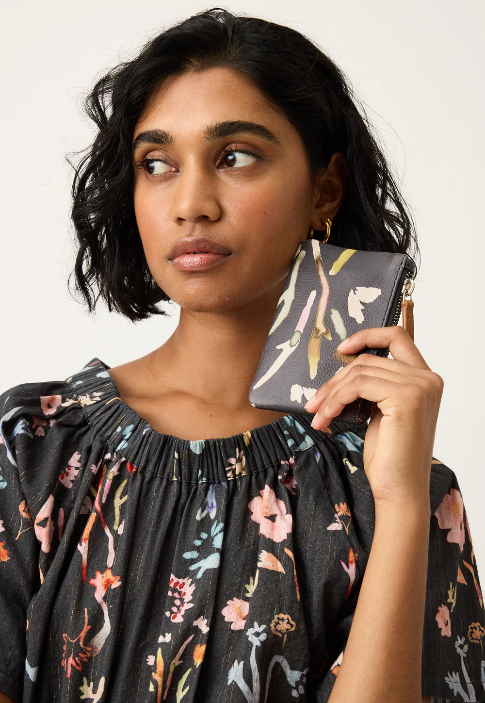 Card Purse . Watercolour