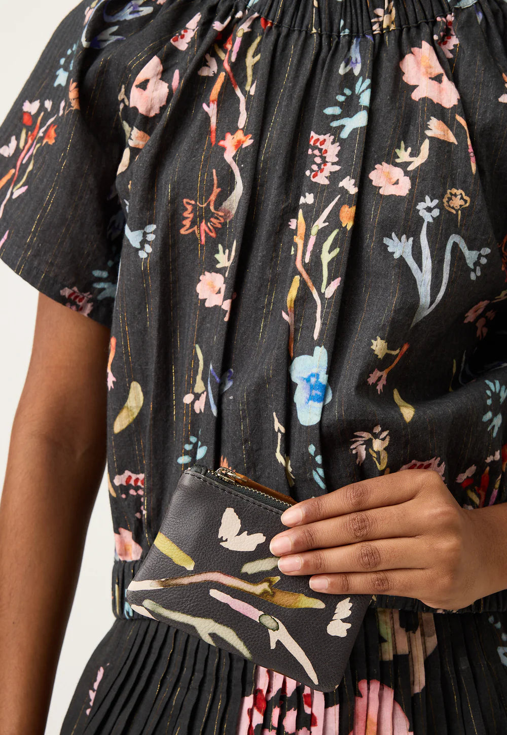 Card Purse . Watercolour