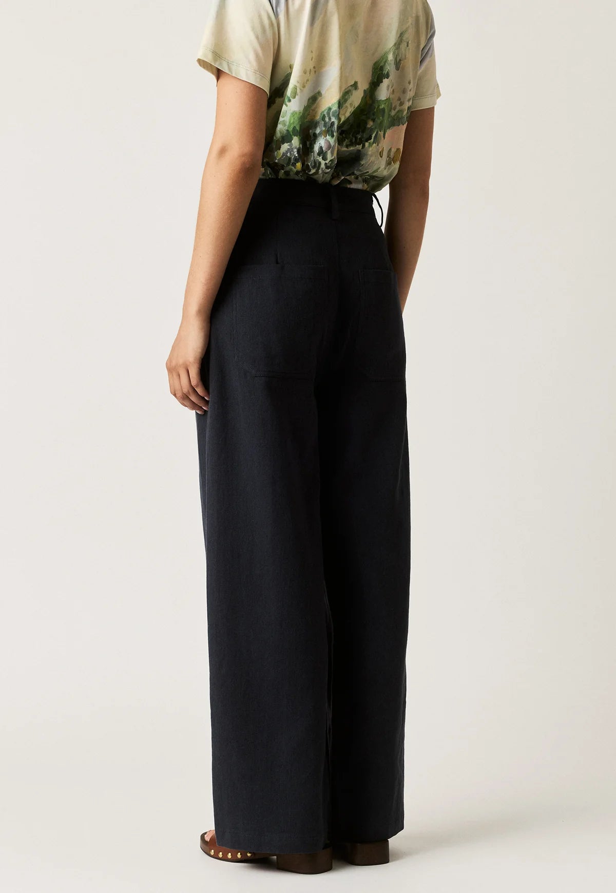 Charlotte Pant . Steel Blue