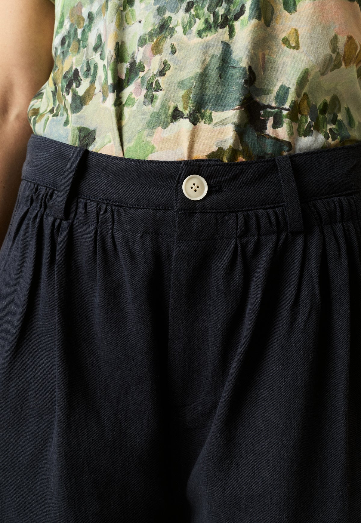 Charlotte Pant . Steel Blue