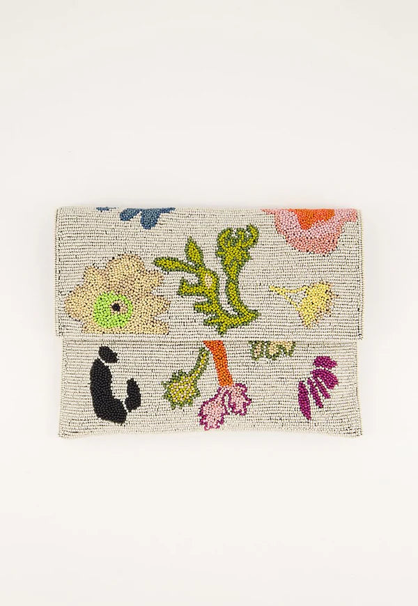 Fold Clutch . Watercolour