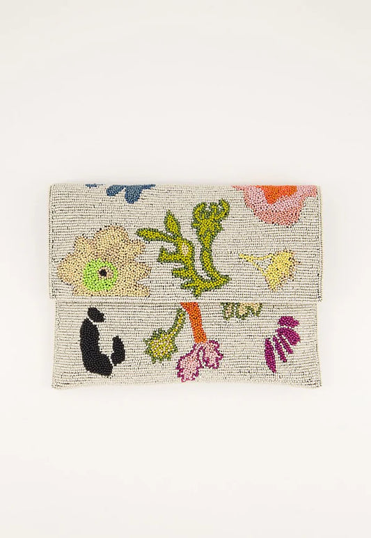 Fold Clutch . Watercolour