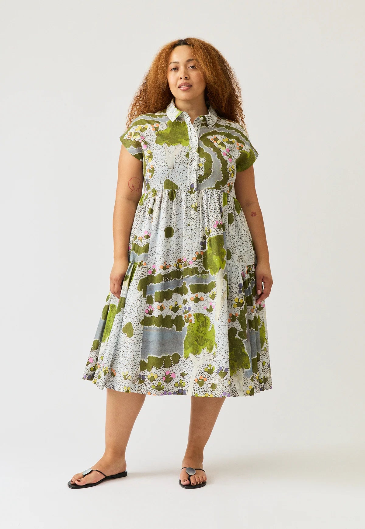 Maja Dress . Spring Creek