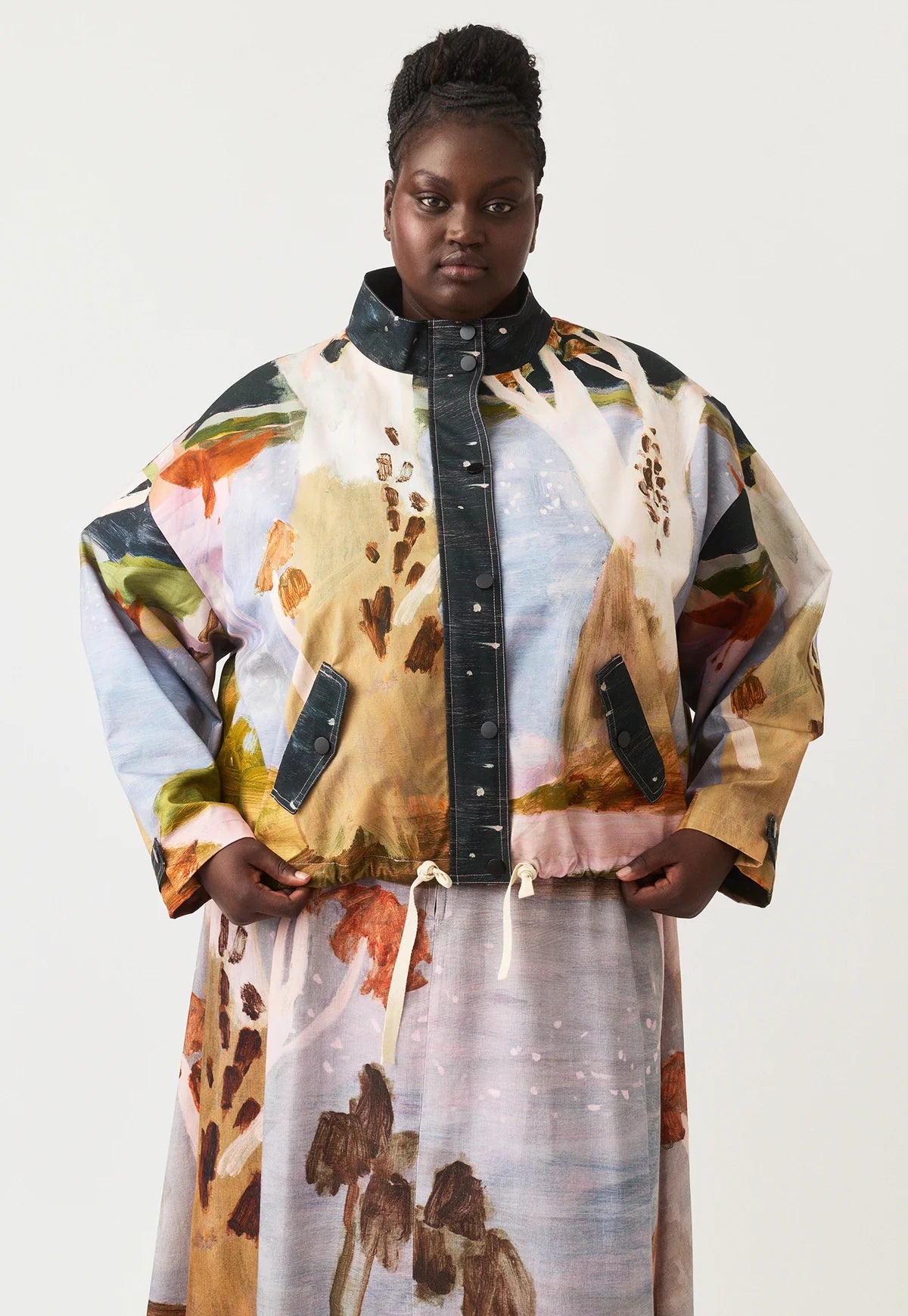 Marlo Jacket . Night Herons