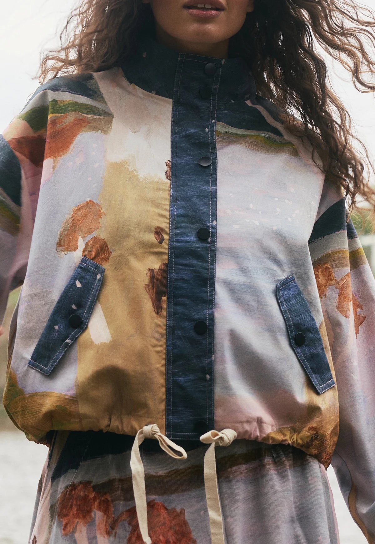 Marlo Jacket . Night Herons