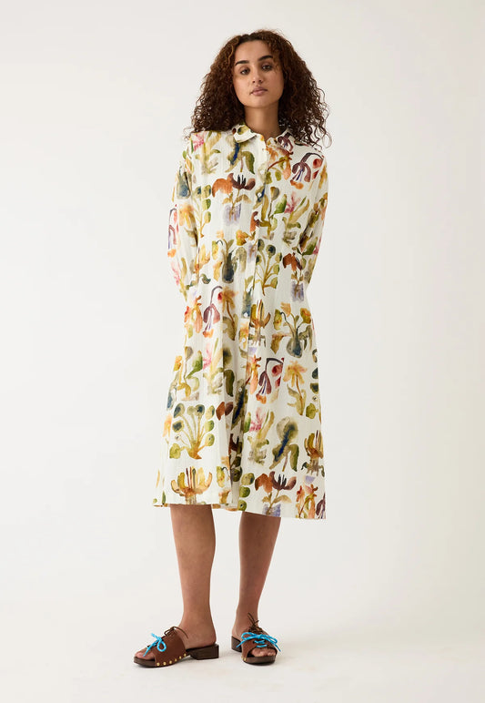 Paloma Dress . Watercolour