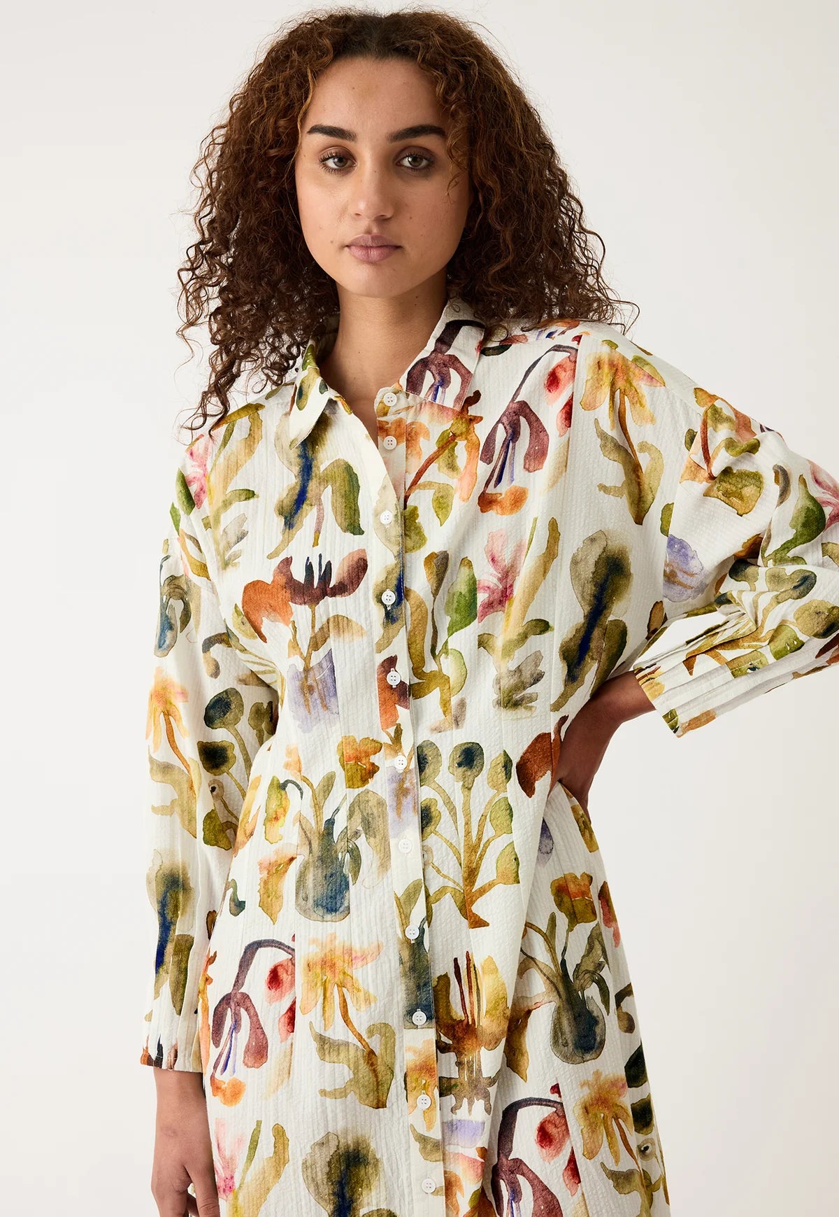 Paloma Dress . Watercolour