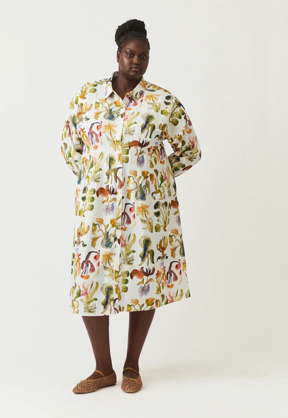 Paloma Dress . Watercolour