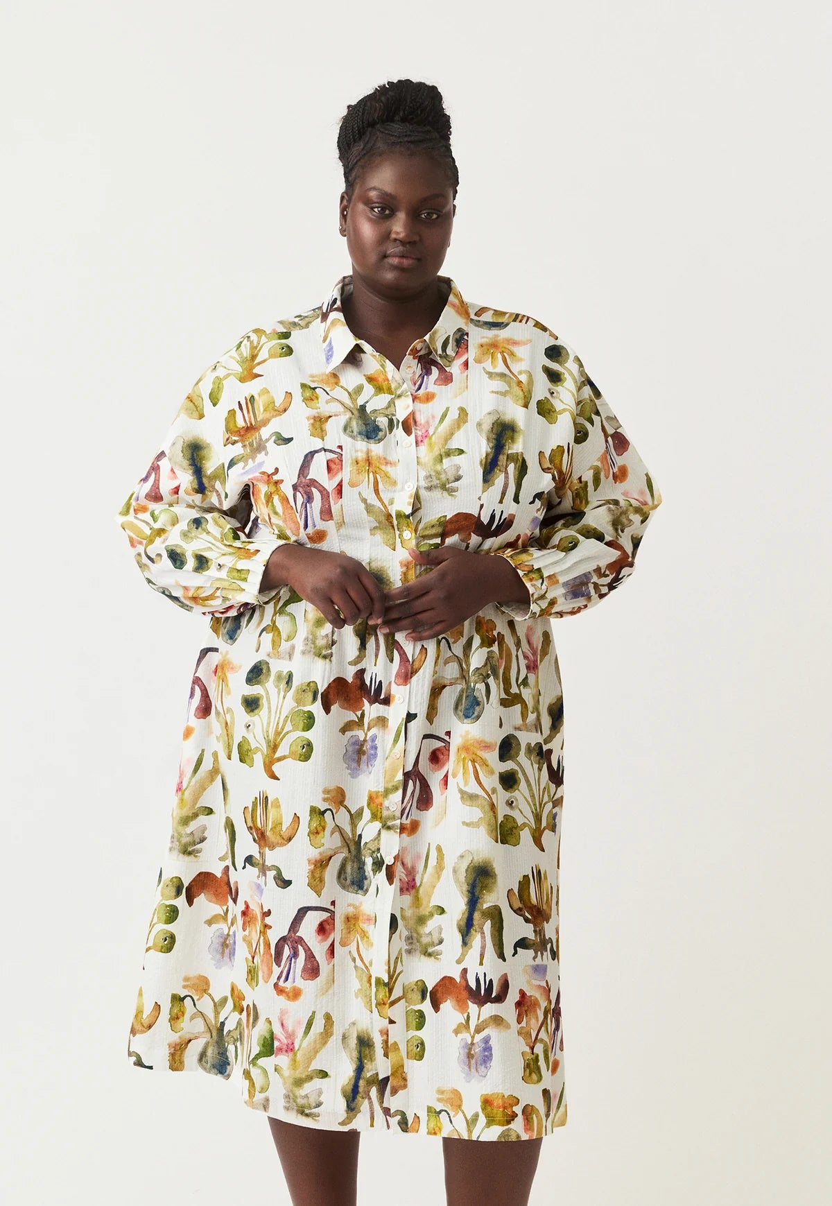 Paloma Dress . Watercolour