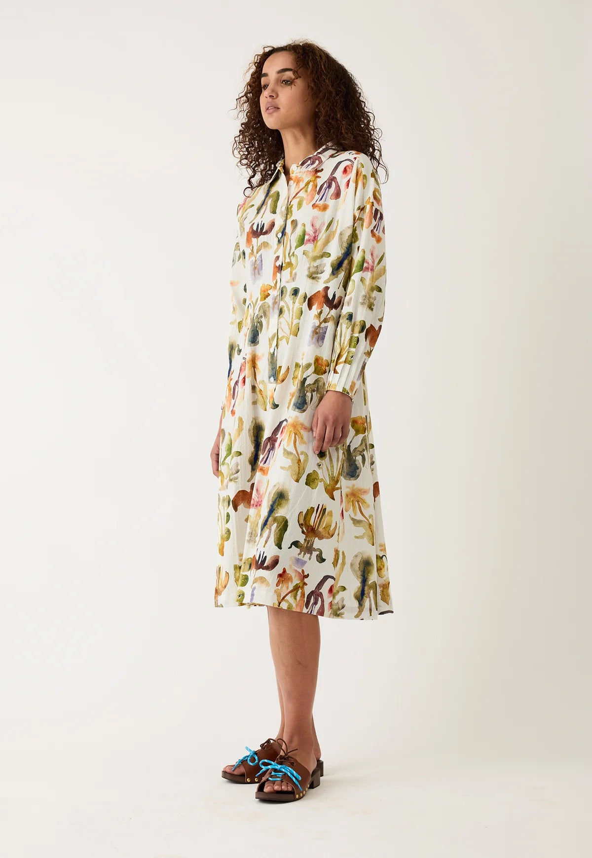 Paloma Dress . Watercolour