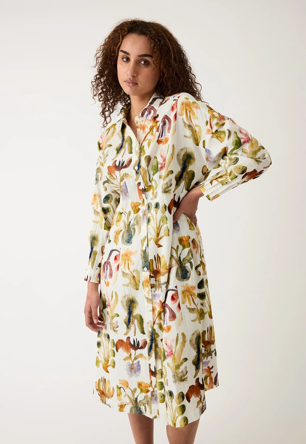 Paloma Dress . Watercolour