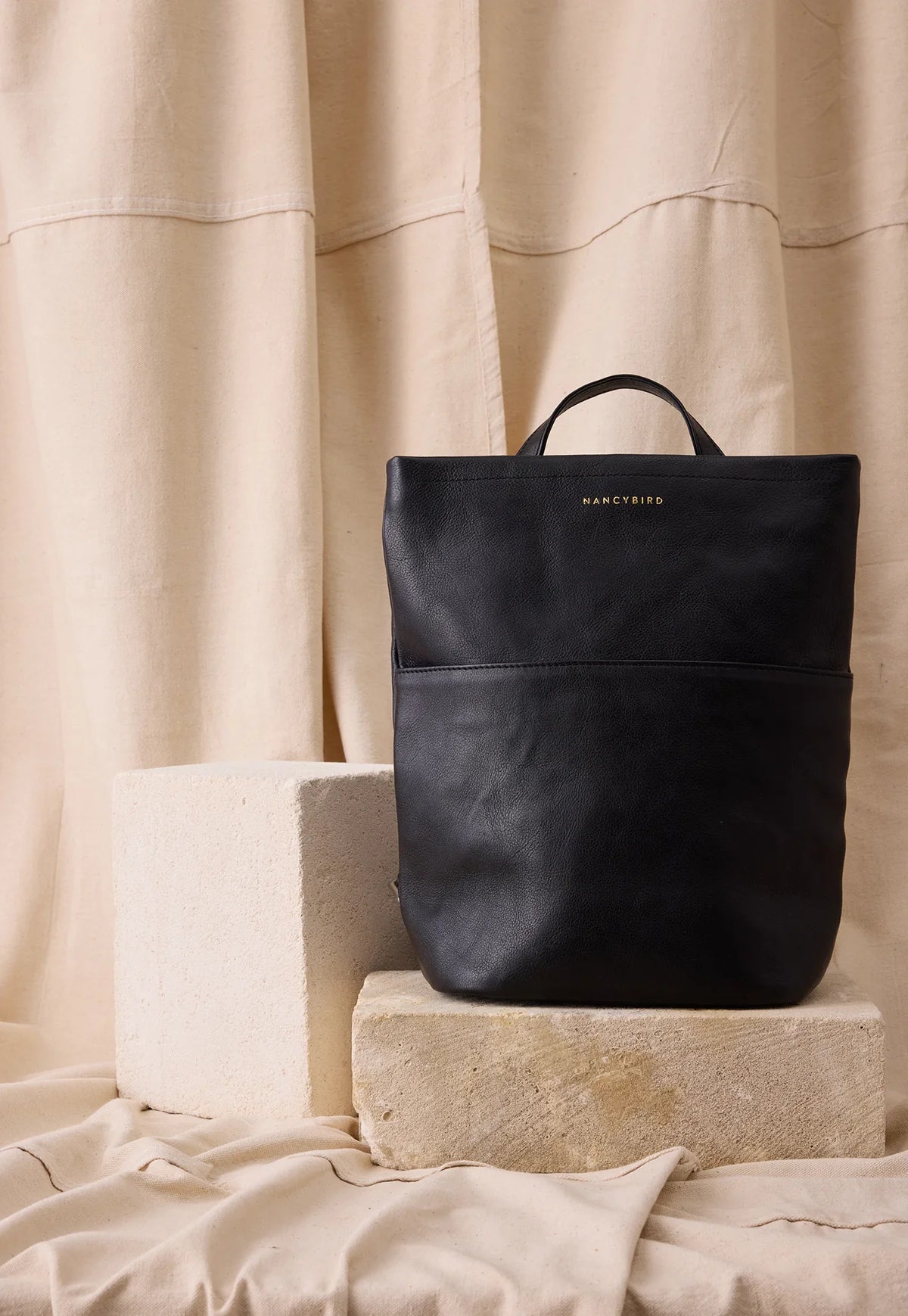 Pouch Backpack . Black