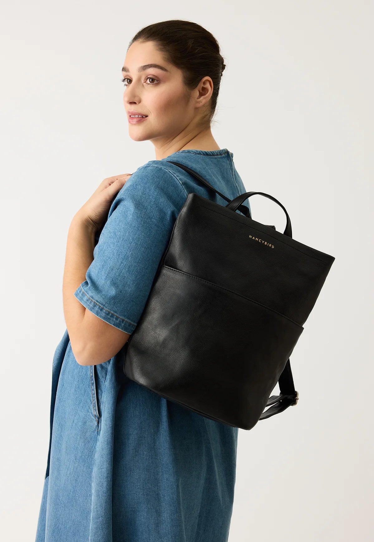 Pouch Backpack . Black