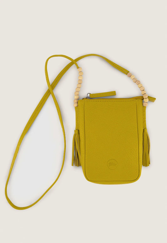 Form Pouch . Mustard