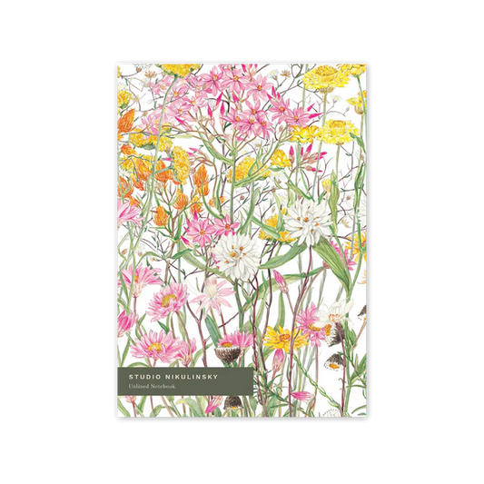Studio Nikulinsky . A5 Notebook . Everlasting Daisies