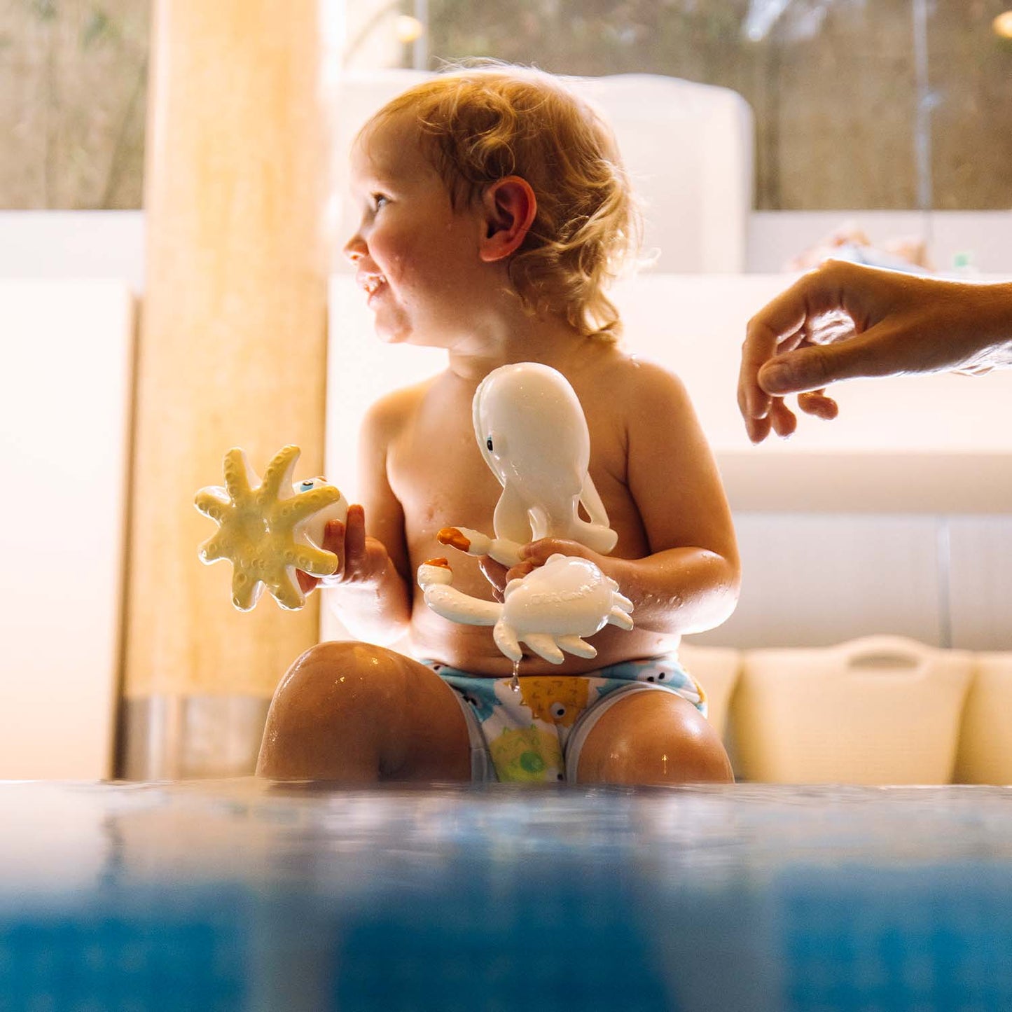 Octopus Natural Rubber Teether I Bath Toy  ARRIVING SOON!