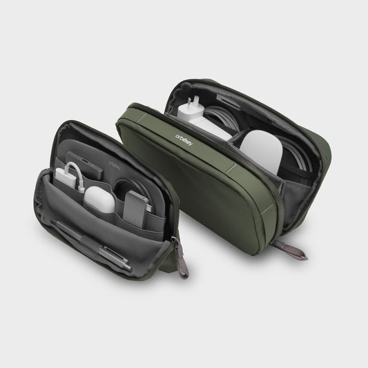 Orbitkey 2-in-1 Tech Pouch . Olive