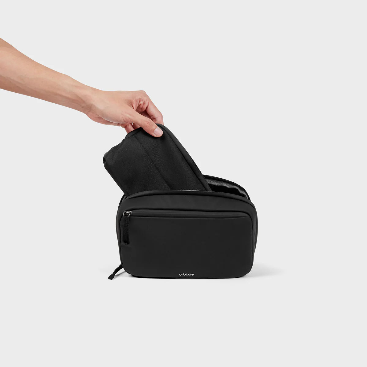 Orbitkey 2-in-1 Tech Pouch . Black