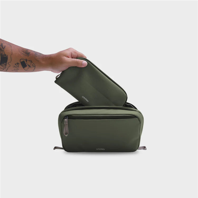 Orbitkey 2-in-1 Tech Pouch . Olive