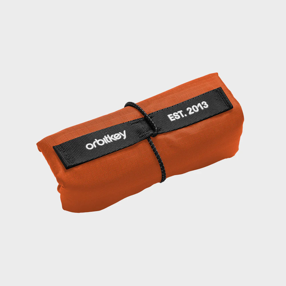 Orbitkey Foldable Tote Bag . Tangerine Limited Edition