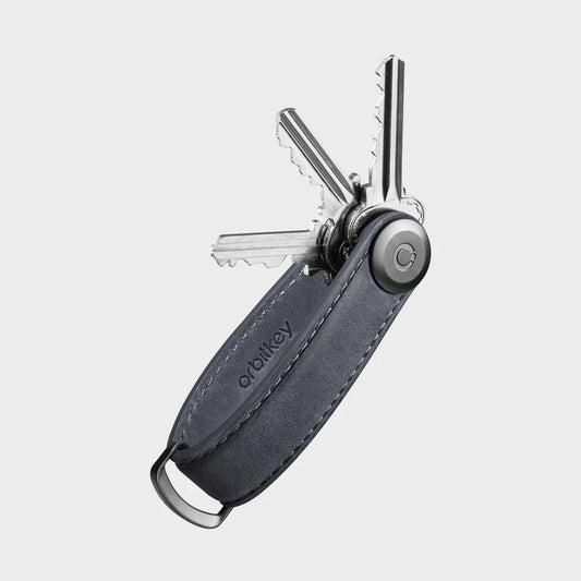 Orbitkey Key Organiser . Crazy-Horse Steel Grey