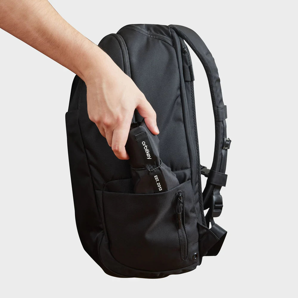 Orbitkey Foldable Tote Bag . Black