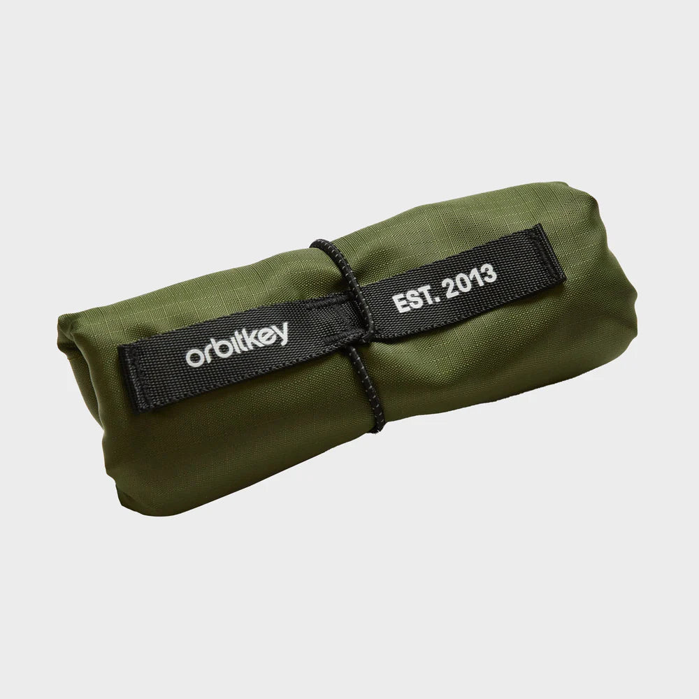 Orbitkey Foldable Tote Bag . Forest Green