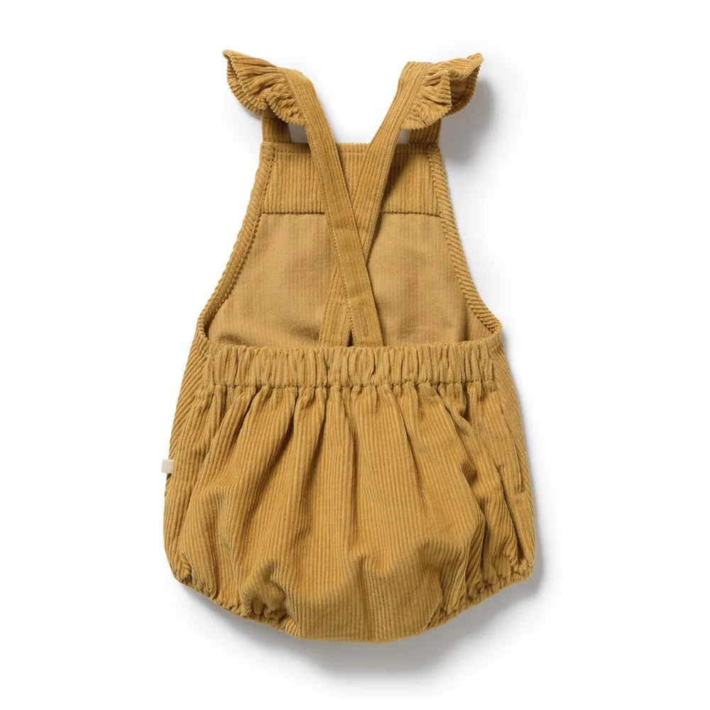 Amber Glow Organic Cotton Cord Bodysuit