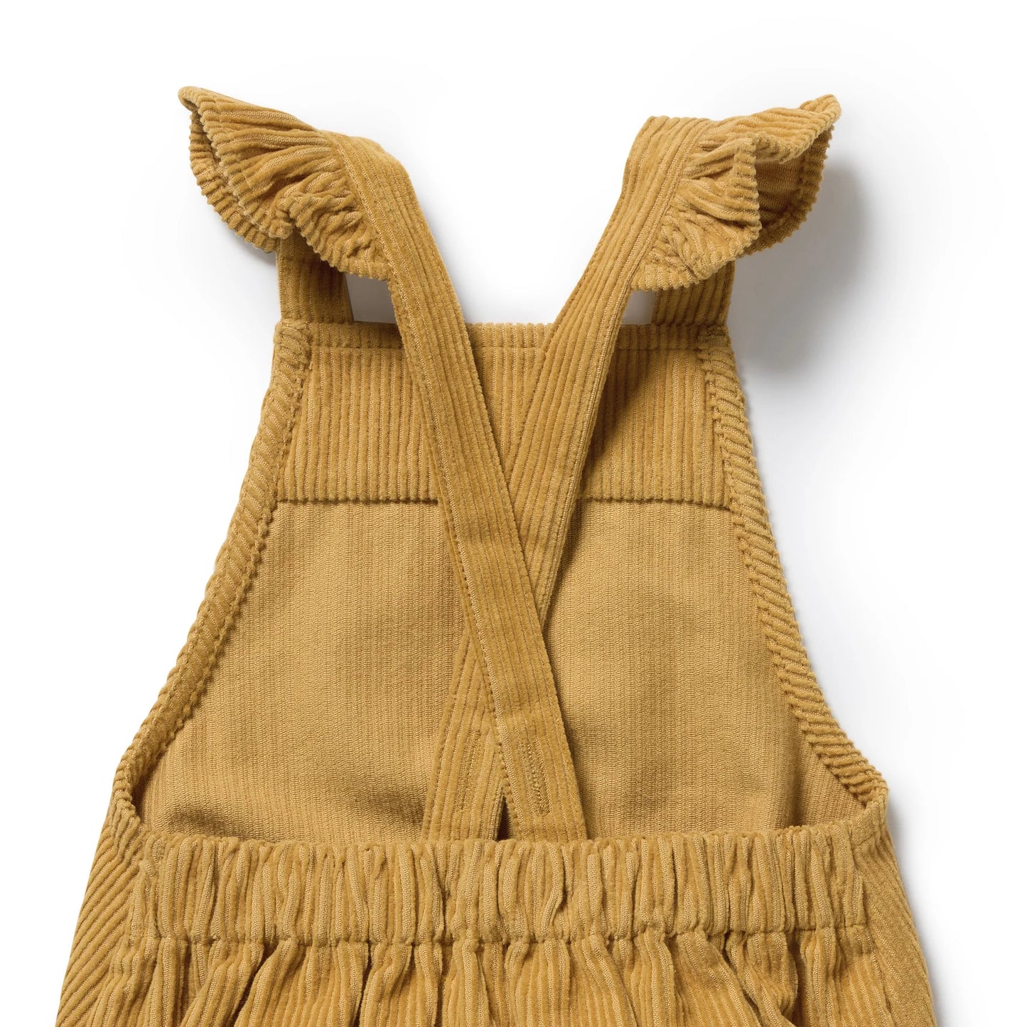 Amber Glow Organic Cotton Cord Bodysuit
