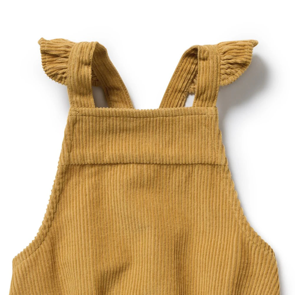Amber Glow Organic Cotton Cord Bodysuit