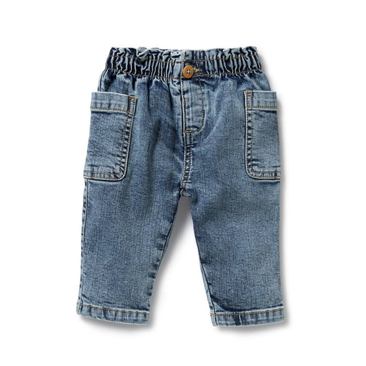 Organic Cotton Baby Denim Pant ARRIVING SOON