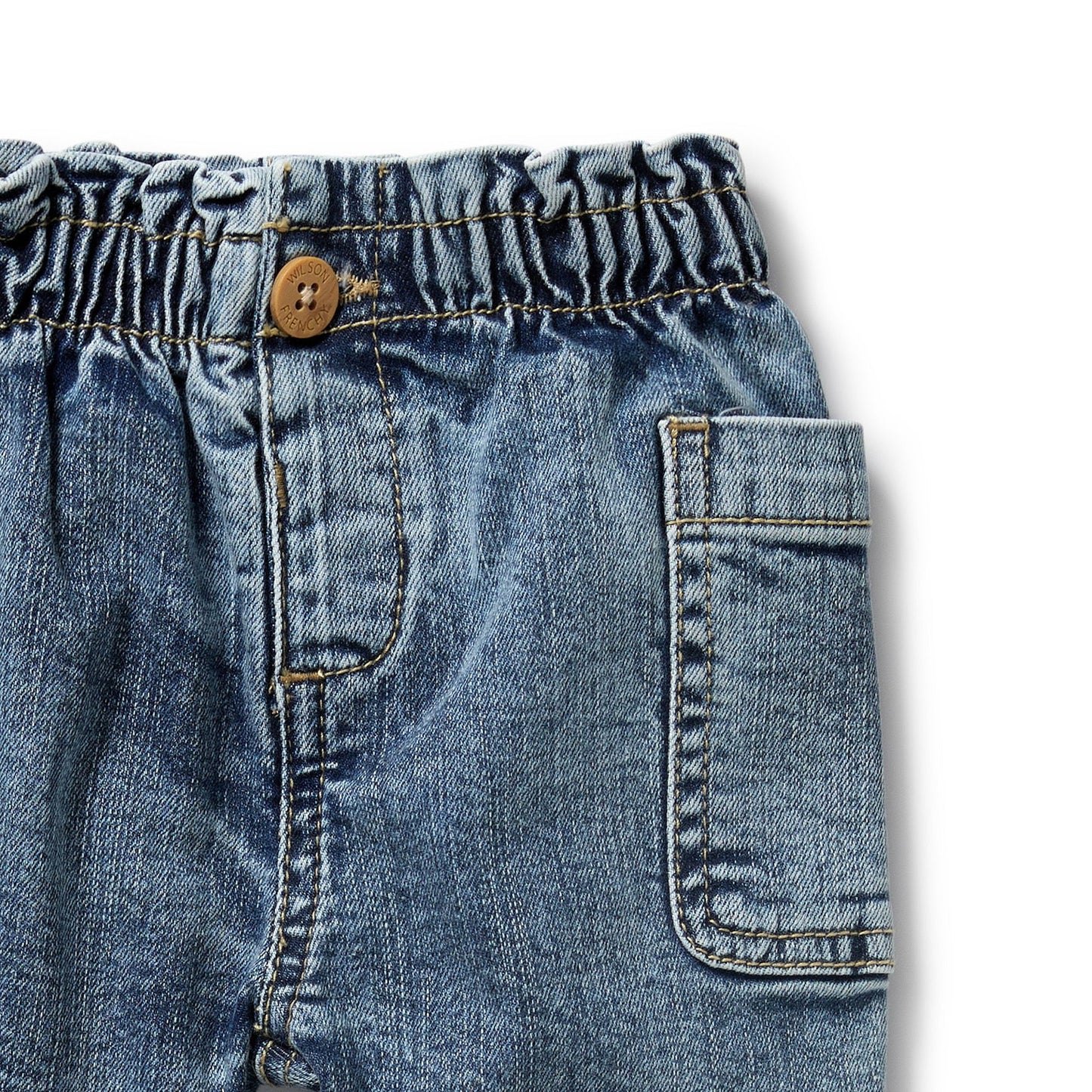Organic Cotton Baby Denim Pant