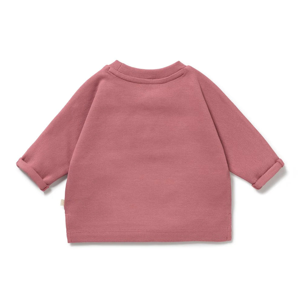 Plum Organic Rib long-sleeved Organic Top