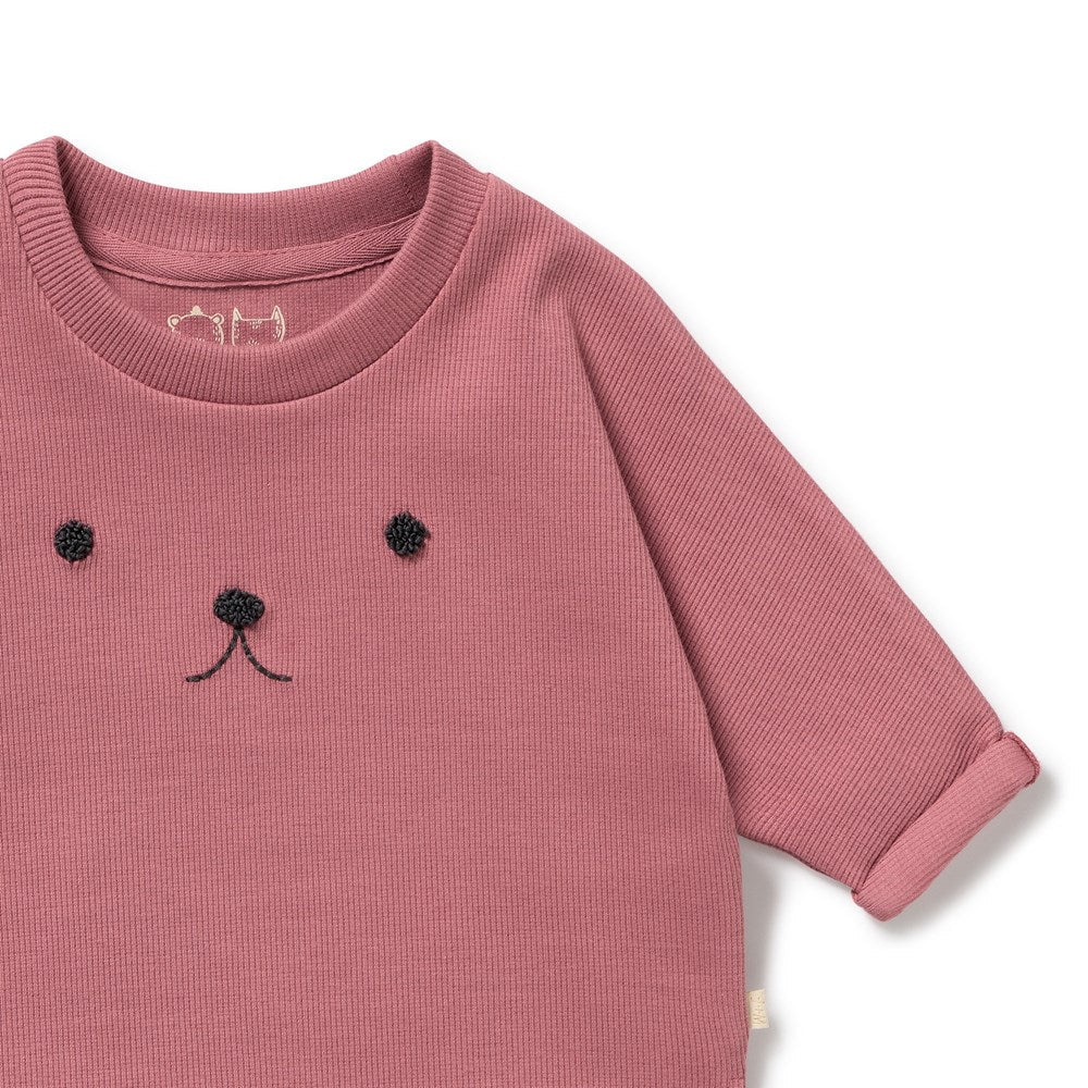 Plum Organic Rib long-sleeved Organic Top