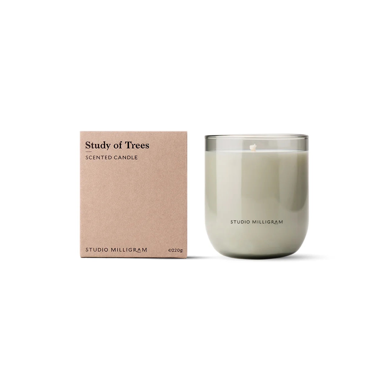 Scented Candle . Study of Trees