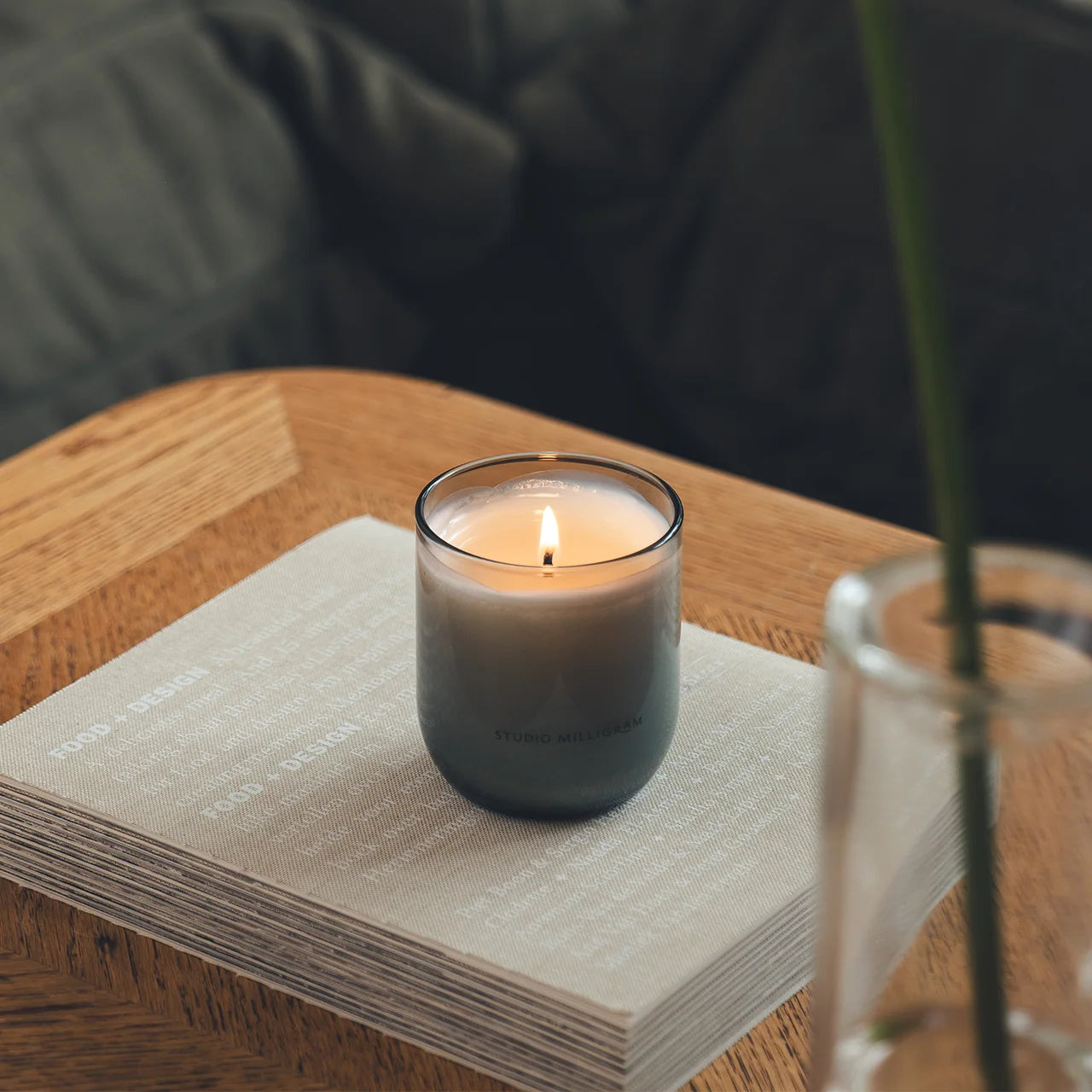 Scented Candle . Study of Trees