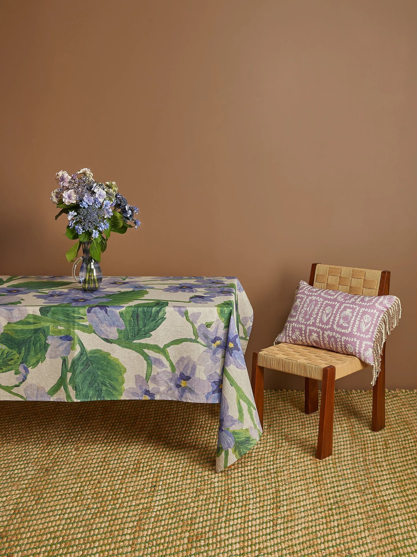 Lilas Blue Tablecloth. ARRIVING SOON